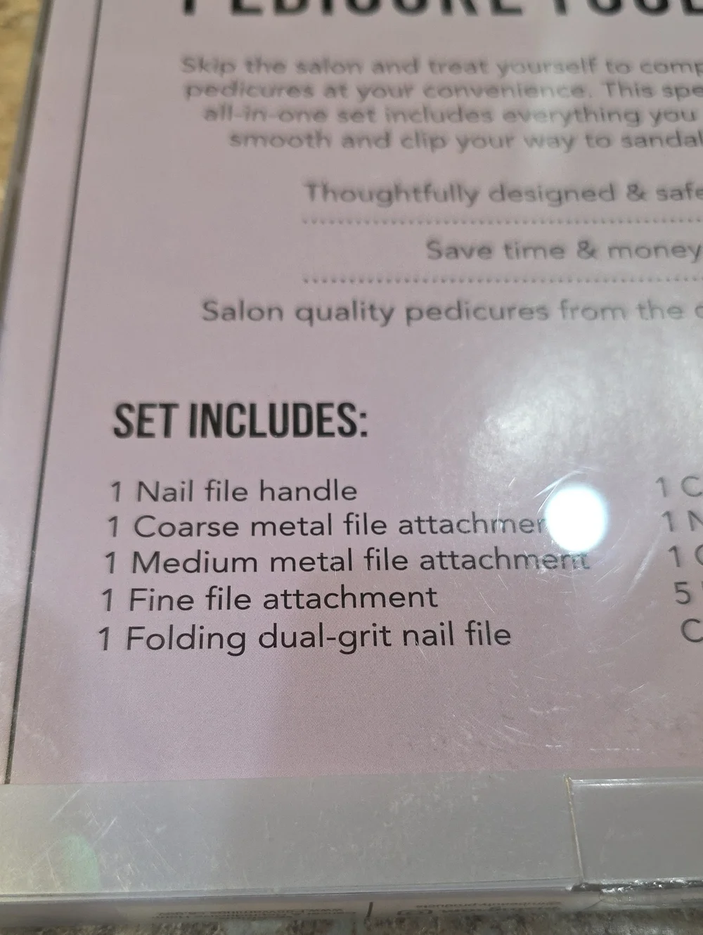 Pedicure Tool Set - 13 Piece Foot Care Kit